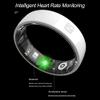 CNBRO Smart Rings for Men Women Health Ring Heart Rate Monitor Sleep Rings NFC Control Family Care Exercise Activity Tracker Pedometer Step Counter Smart Rings for Android & iOS Phones Ceramic Ring view 4