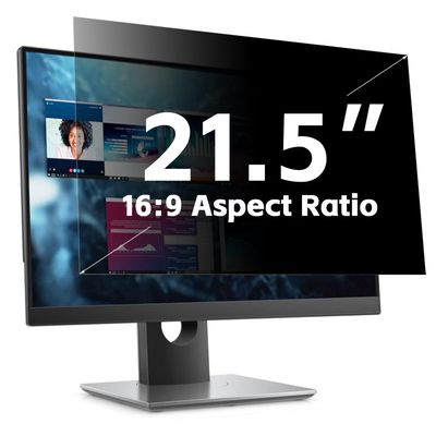 21.5-Inch Computer Privacy Screen Shield for 16:9 Widescreen Monitors30Anti-Spy Privacy Filter for Dell,Samsung,LG,HP,Acer,AOC & MoreAnti-Glare,Anti-Scratch