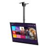 Adjustable Ceiling TV Mount for 14-32 Inch TVs, 360 Rotation, Tilt Adjustable, Max Load 30kg, Height Adjustable, Ceiling & Wall Mountable(0.54m) view 1