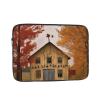 12 Inch Laptop Sleeve Bag Waterproof Shockproof Laptop Case Bags Fall Country Barn Computer Skin Bags Lightweight Tablet Carrying Case view 1