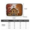 12 Inch Laptop Sleeve Bag Waterproof Shockproof Laptop Case Bags Fall Country Barn Computer Skin Bags Lightweight Tablet Carrying Case view 4