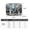 12 Inch Laptop Sleeve Bag Waterproof Shockproof Laptop Case Bags Barber Shop Computer Skin Bags Lightweight Tablet Carrying Case view 4