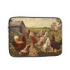 10 Inch Laptop Sleeve Bag Waterproof Shockproof Laptop Case Bags Chickens and Farm Computer Skin Bags Lightweight Tablet Carrying Case view 1