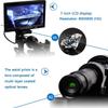 30~110X Digital Electron Microscope,Portable Diamond Girdle Viewer, with LED Fill Light and 7'' Display, Focusing Distance 20mm& Lens Object Distance 16-26mm, Check Out The Code of Diamond Ring view 2