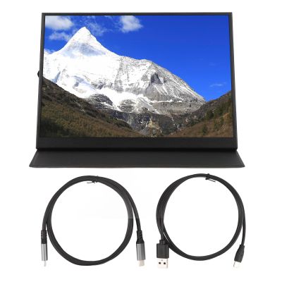 11 Inch Portable Display 2560x1440 HDR Type C External Screen with Dual Speakers for Laptop PC Computer Gaming Monitoring