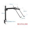 ADPVRLUQ Height Adjustable Desktop Clamp 11-15 Inch Laptop Stand Full Motion Cooling Laptop Stand Stand BC251/40 view 2