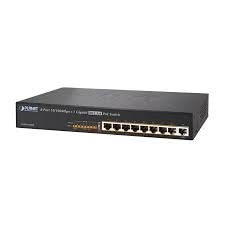 ACTi PPSW-0100 8-Port 802.3at PoE Switch (120W PoE Budget)