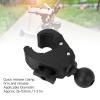 RiToEasysports Universal Tablet Mount Adapter, Rubber and Nylon Construction, 1-2.1 Inch Diameter Compatibility, Ball Head Design view 3