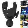 RiToEasysports Universal Tablet Mount Adapter, Rubber and Nylon Construction, 1-2.1 Inch Diameter Compatibility, Ball Head Design view 4