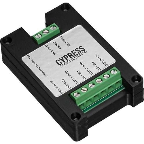OPTW-100 Passive Wiegand Splitter 5-16VDC, (Replaces CVX-OPTW)