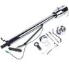 32 Inch Chrome Stainless Steel Non-Keyed Automatic Column Mount Compatible with 9 Hole Wheel Adapter R91002C-32 Alternative view 1