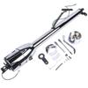32 Inch Chrome Stainless Steel Non-Keyed Automatic Column Mount Compatible with 9 Hole Wheel Adapter R91002C-32 Alternative view 2