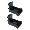 Bognajin 2Pcs ABS Wall Mount Bracket for M18 18V Lithium Batteries, Easy Installation Tool Holder with 3 Screw Mounting Holes, Convenient Storage for Power Tools view 2