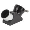 1.25 Inches 90 Degree Diagonal Mirror, Sturdy Aluminum Alloy Construction, Wide Angle Viewing for Refractor Telescopes, with Dust Covers, Standard 1.25 Inch Interface, view 2