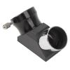1.25 Inches 90 Degree Diagonal Mirror, Sturdy Aluminum Alloy Construction, Wide Angle Viewing for Refractor Telescopes, with Dust Covers, Standard 1.25 Inch Interface, view 3
