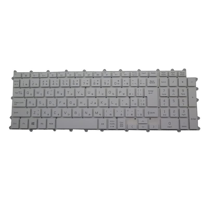 Laptop Backlit Keyboard for LG SG-A4970-2VA SN8002B1 AEW74230404 Japanese JP White No Frame New