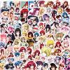100Pcs Anime Girl Stickers for Laptops,Cartoon Hot Girl Stickers for Teens Adults,Kawaii Sexy Lady Decals for Water Bottles Hydroflask Scrapbooking Journaling view 1