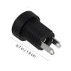Angoily 1bag Power Socket Female Panel Mount Adapter Compatible with Plugs for Home Appliances Electronic Devices and Security Equipment view 2
