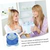 Angoily Mini Desktop Vacuum Cleaner Cartoon Cat Design USB-Powered Dust Collector for Desk Efficiently Picks up Dust and Crumbs Durable and Low Noise for Supplies view 3