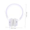 ARTIBETTER Fashion Gaming Headphone Over-Ear Wired Headset Microphone Ergonomic Design for Comfort Compatible and Gaming Consoles White view 2