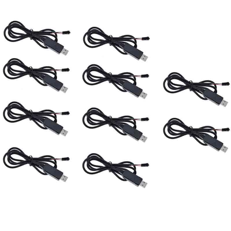 10PCS PL2303HX USB to TTL RS232 Module Upgrade Module USB to Serial Download Cable