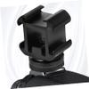 Artibetter Hot Shoe Base Kit 3-Head Camera Mount Adapter for Shoes Mount Accessory view 3
