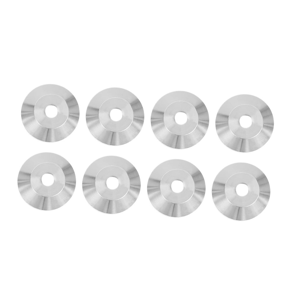 DOITOOL 8pcs Heavy-Duty Speaker Base Pads Stable Audio Isolation Feet for and Amplifiers Construction for Home Theater Systems