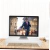 Angoily Monitor Stand Monitor Riser Desk Organizer Heightening Rack Modern Design Boost Vision Save Space view 2
