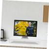 Angoily Monitor Stand Monitor Riser Desk Organizer Heightening Rack Modern Design Boost Vision Save Space view 4