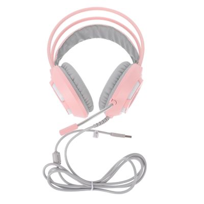 Gadpiparty Stereo Gaming Headset Noise Cancelling Microphone Comfortable Over-Ear Design for Pc Gaming Lightweight Headphones Soft Memory Earmuffs and Video Chat