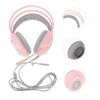 Gadpiparty Stereo Gaming Headset Noise Cancelling Microphone Comfortable Over-Ear Design for Pc Gaming Lightweight Headphones Soft Memory Earmuffs and Video Chat view 2