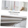 Angoily Cable Organizers for Desk Wire Organizers Cable Boxes Manager Box Patch Board Home Office Use view 4