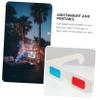 Gatuida 100pcs Cardboard Glasses for Movies and Videos Anaglyph Glasses for Boys and Girls and Adults for and Publications view 2