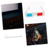 Gatuida 100pcs Cardboard Glasses for Movies and Videos Anaglyph Glasses for Boys and Girls and Adults for and Publications view 4