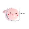Baluue 1set Handheld USB Charging Fan Speeds and Lighted Makeup Mirror Portable and Mute for Home Office and Travel for -ups view 2