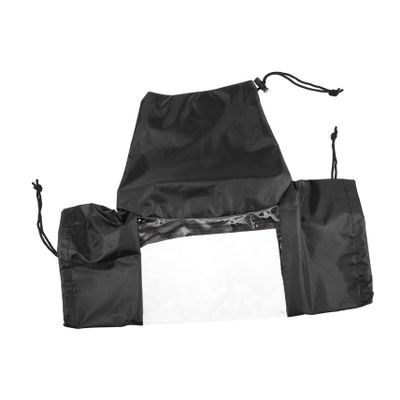Artibetter Camera Rain Cover Zipper Transparent Window for Standard Lenses for Rainy Season Desert Seaside Photography