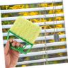 Baluue 2pcs Blind Cleaner Tool Window Shutter Dust Removal Brush for Efficient Cleaning of Blinds Convenient Washable Dusters for Home Use view 2