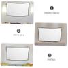 DOITOOL Small Projector Screen Polyester Aspect Ratio Pull Down for Movie Night Home Theater view 2