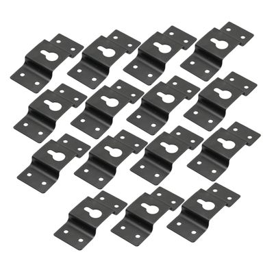 BRIGHTFUFU 15pcs Professional Surround Speaker Wall Mount Hooks Iron Plate Hangers for Echo Rear Hook Connectors
