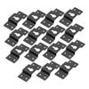BRIGHTFUFU 15pcs Professional Surround Speaker Wall Mount Hooks Iron Plate Hangers for Echo Rear Hook Connectors view 1