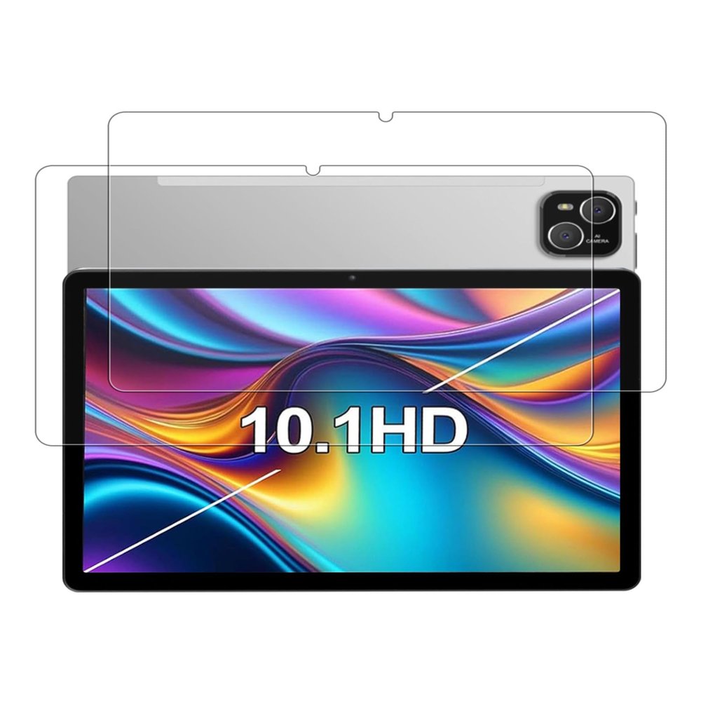 BOVUGAC [2 Pack] Screen Protector for ATMPC T10 Android 10 Inch Tablet Tempered Glass Film, Screen Protector for ATMPC T10 10 Inch Anti-Scratch & Sensitive & 9H Hardness