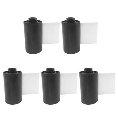 BOLOUY Pack of 5 Reloadable Film Canisters Film Cassettes for 35mm/135mm Cameras High Durability and Easy Loading Storage Case