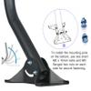 CEKAY Heavy Duty Universal Mounting Pole with Clamp U-Bolt Kit (1 11/16" x 17 1/4"), Adjustable J-Pole Mast for Antennas, Starlink, Satellite, Weather Station, Wall, Roof or Pipe Mounting view 3