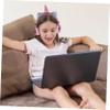 Angoily Adorable Boys and Girls Headphones Wire Over Ear Headset for School Decorative Earphones view 3