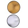 Angoily 2pcs Photography Light Reflector Portable Gold Silver Reflector for Photo Shooting Lightweight and Photography Accessories view 1