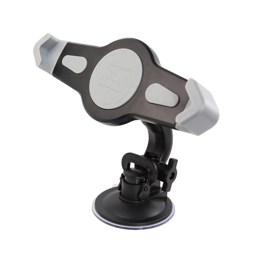 LABRIMP 1pc Suction Cup Tablet Holder for Devices Vehicle Mounted Storage Rack for Navigators and Tablets Easy Install Car Accessory Black