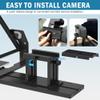 13-inch high-Definition Wide-Angle teleprompterHigh-Definition Beam Splitter DesignManual Height Adjustment, Compatible with a Wide Range of Deviceswith Remote Control and teleprompter apps view 2