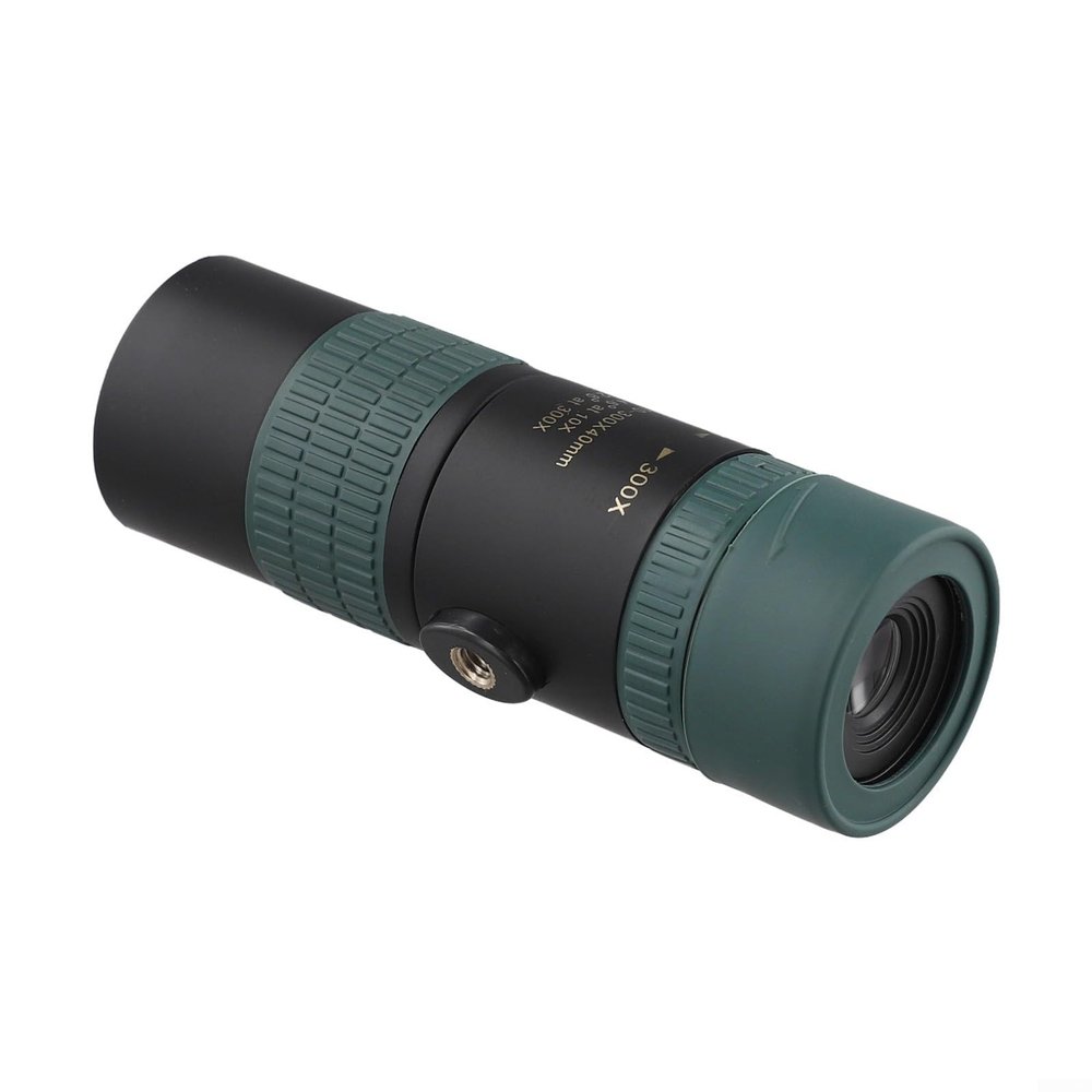 10-300X Zoom Monoculars, Handheld Monoculars HD Night-Vision Retractable For Camping Hiking Outdoor Sports(Only monoculars)