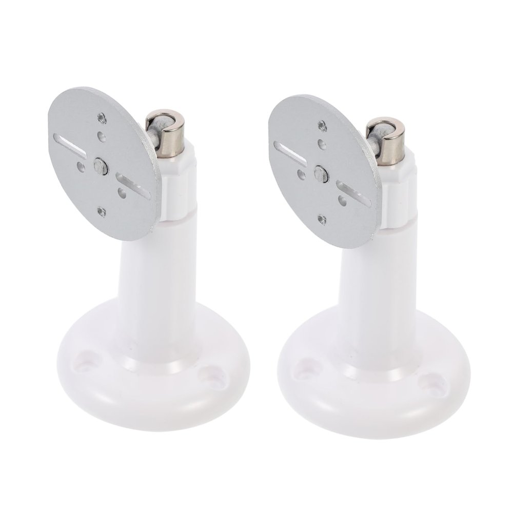 LOORGVEL 2pcs Adjustable Security Mount Bracket Wall Holder for Use Easy Installation Angle Adjustable Design for Enhanced