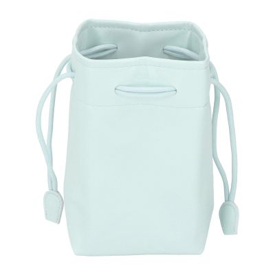 EUVAROMEX Waterproof PU Drawstring Bag for Instant Camera, Travel Organizer for Camera and Accessories /3577